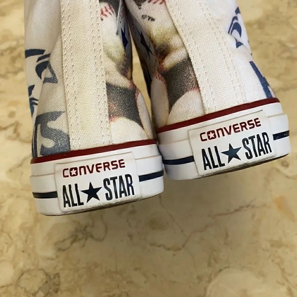 Rare Custom Converse Harbour Cats High Tops - Picture 9 of 12